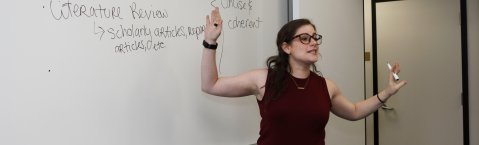 Rachel Emas discusses the capstone course