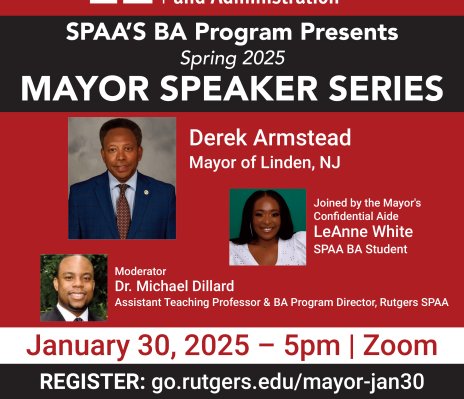 JAN 30 Mayor Speaker Series