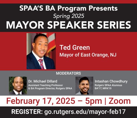FEB 17 Mayor Speaker Series